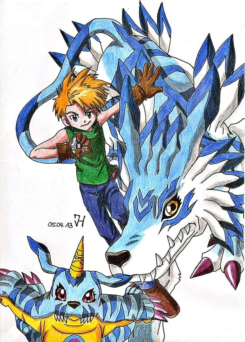 Matt-Gabumon-Garurumon