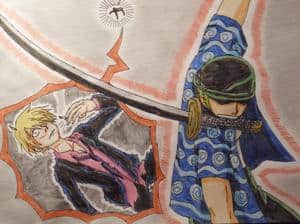 Zorro contre Sanji
