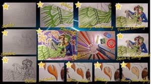 Die Entstehung meiner Bilder ^^