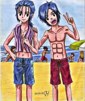 Frontier Twins: Beach Time