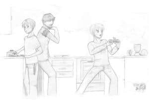 Männer-WG und das gute kochen ^.^