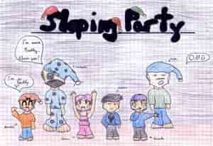 Naruto Sleeping Party