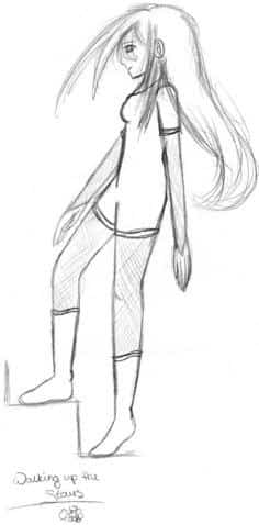 ~Walkin' up the stairs~