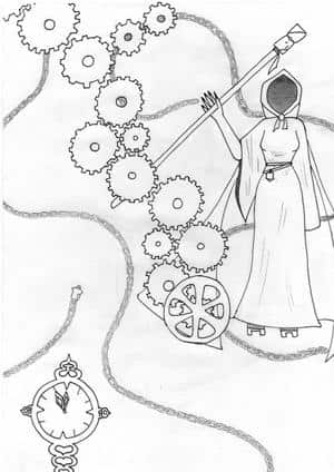 Wächterin der Zeit Outlines