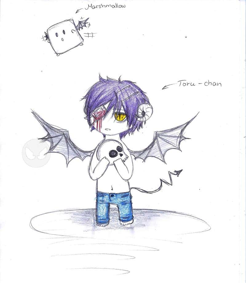 Toru-chan und Marshmallow