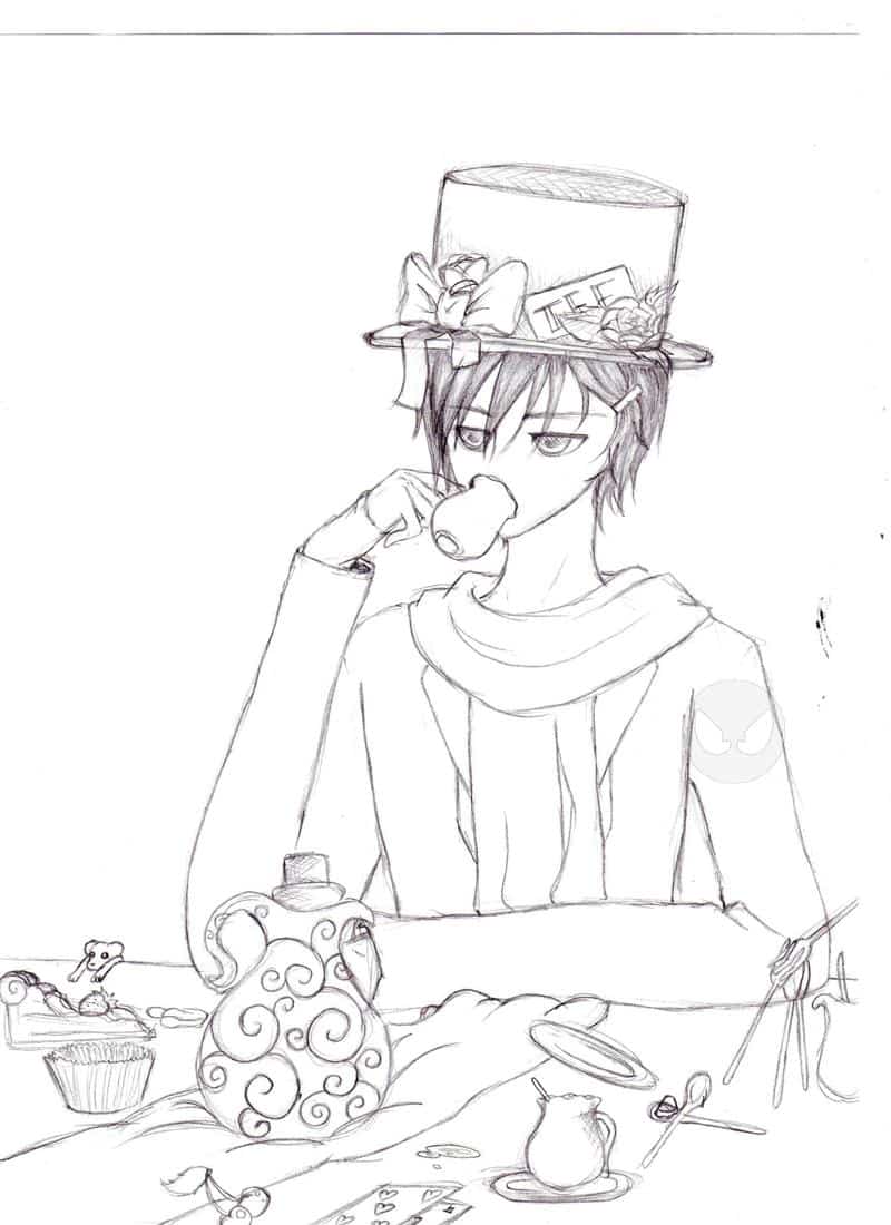 ~*Bloody Eye in Wonderland ~ Rue the Hatter*~