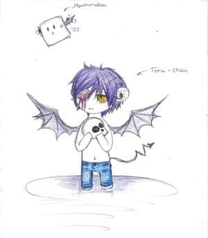 Toru-chan und Marshmallow