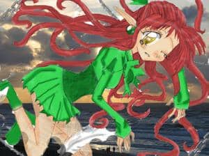 Girly in the sky _ rainy ?