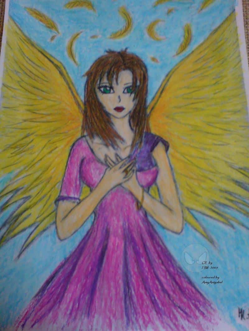 Coloured Angel