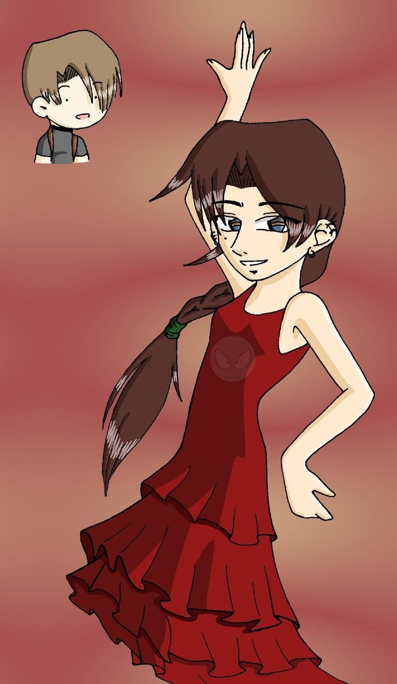 seraphia im flamencokleid