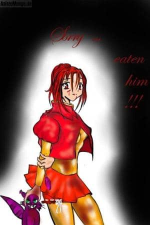 Sorry .. eaten him !!!