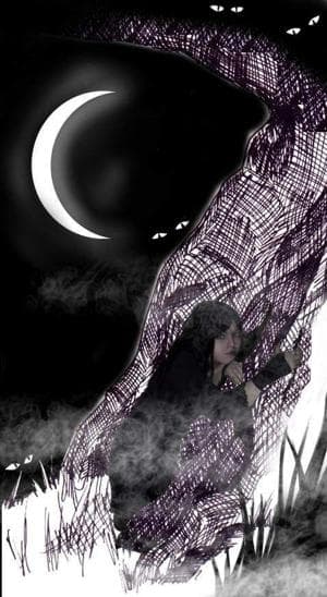 Ich ! Ich im Wunderland meiner Schzwärze *lol*