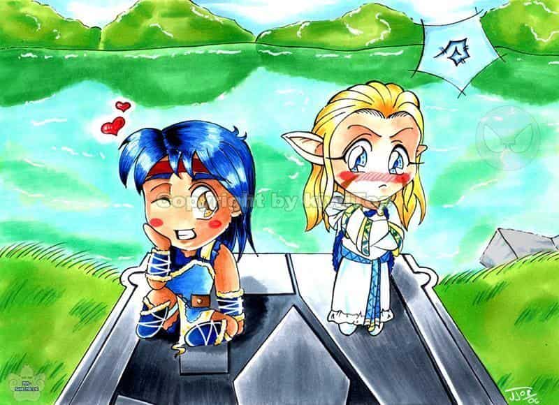 Stop Poking Me >.< (Copics)