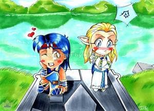 Stop Poking Me >.< (Copics)