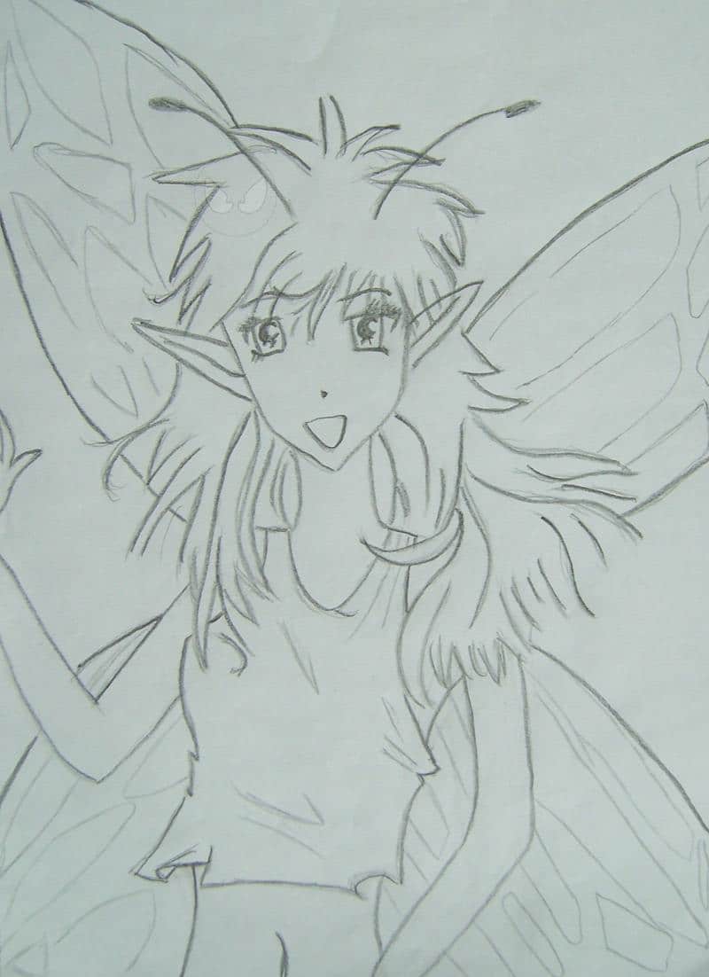 Jugendliche Fee (weiblich)