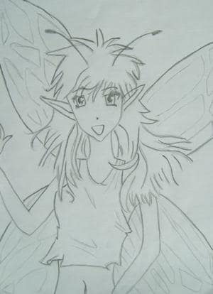 Jugendliche Fee (weiblich)