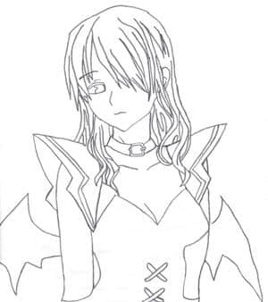 Deamon Girl - Outlines