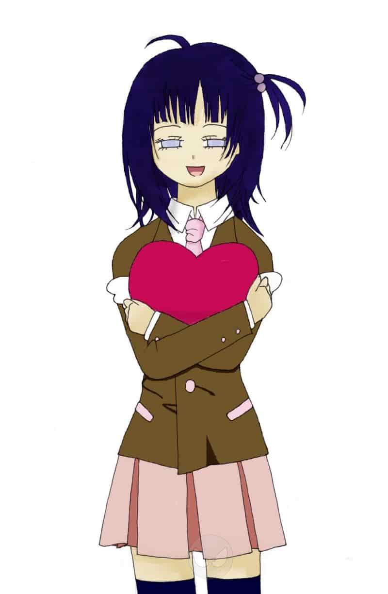 Erster Colorations Versuch - Hinata