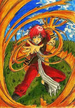 Gaara attacks