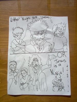 Jesus is an Ninja xD