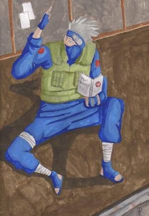 Kakashi on the Roof