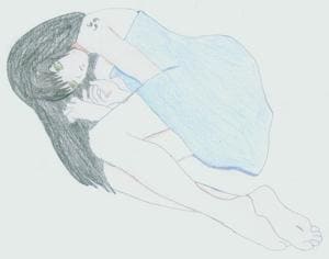 Luna alleine in Farbe