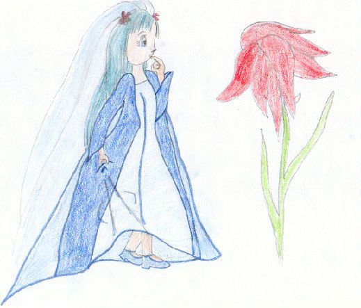 Bulma im Hochzeitskleid(Titelbild zur neuen FF)