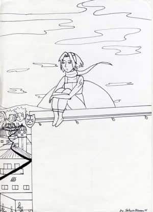 He never came back...