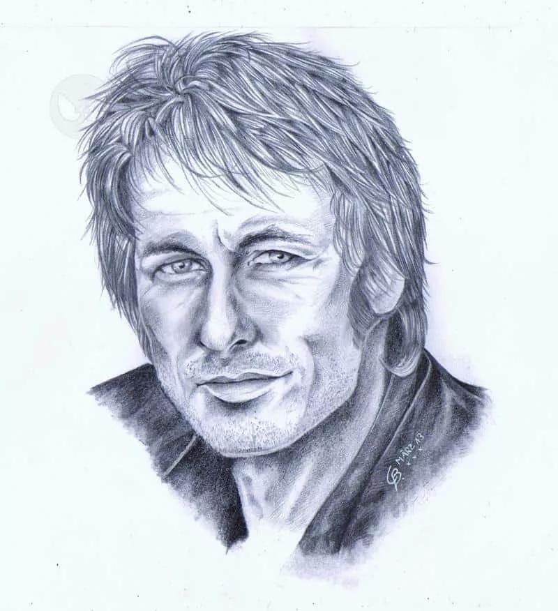 Portrait-Übung (Guido Broscheit)