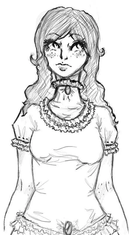 .redhead. (uncolouriert)