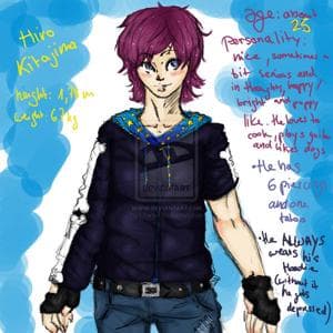 new OC : hiro kitajima
