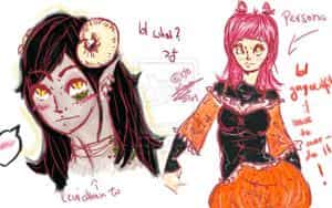 levi und persome scribbles XD