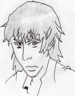 Der Kopf eines Mannes