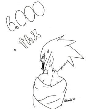 Sasuke geschockt (outline)