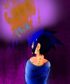 Sasuke geschockt (colo)