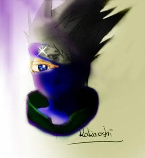 Chibi Kakashi colo