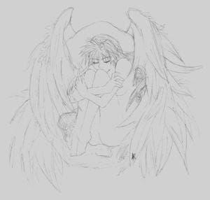 Maron als Engel (aus dem Artbook)