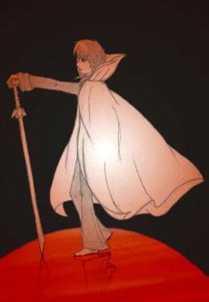 Cloud hat sich Kamui`s Titelbild-Mantel geborgt und posed *ggg*