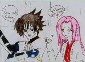 Sasuke und Sakura
