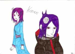 Kleine Konan und große Konan