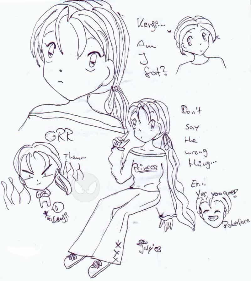 Am I fat...? Then...