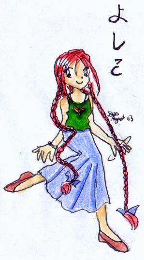 Yoshiko beim... Laufen...? Für Soja wieder mal^^