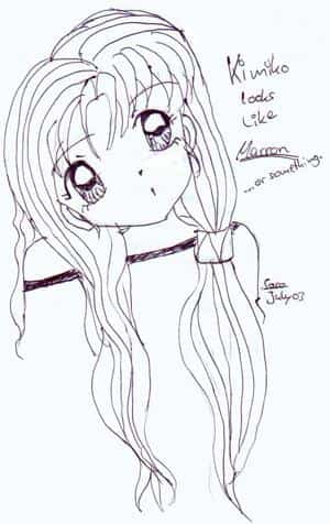 Kimiko looks like Marron...? Or Arina...