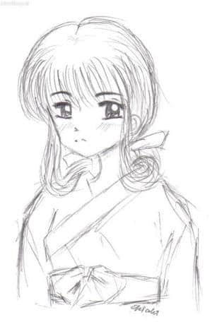 Schnelle Kikyo-Skizze für xkikyox