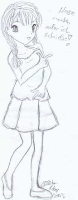 take our trousers off or die