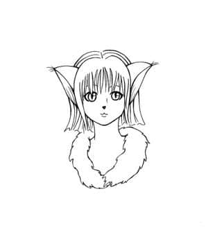 Catgirl 001 - Outlines