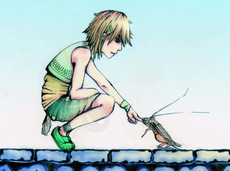 "Es beißt dich!" ... "Ich weiß."