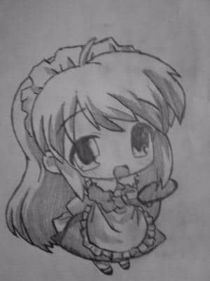 Chibi Kellnerin