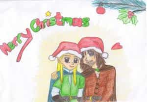 Merry Christmas from Aragorn&Legolas