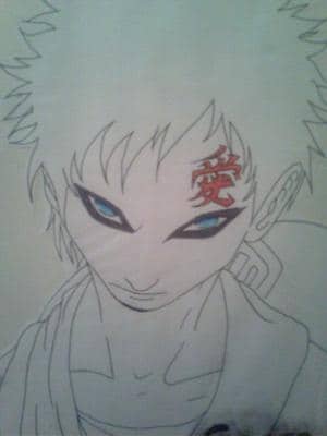 Gaara... sieht da etwas schief aus ;3